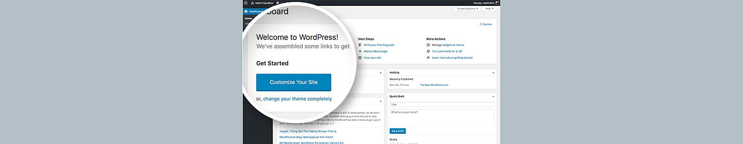 wordpress-dashboard