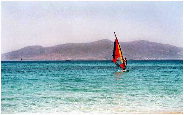 windsurfing