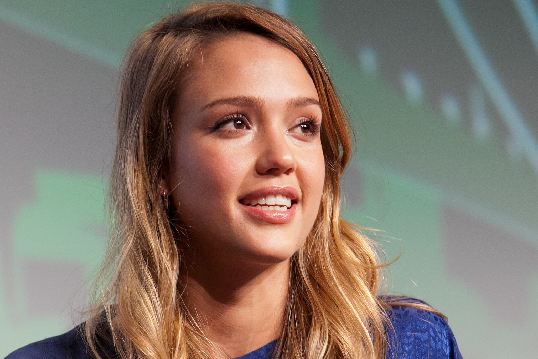 Actress Jessica Alba, co-founder of The Honest Company, in 2012
