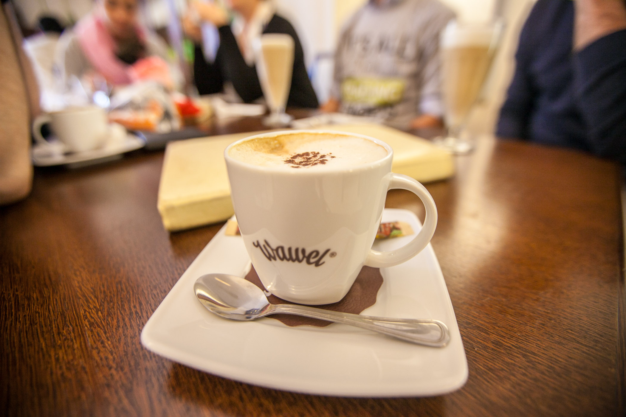 Coffee drink at Wawel Castle
