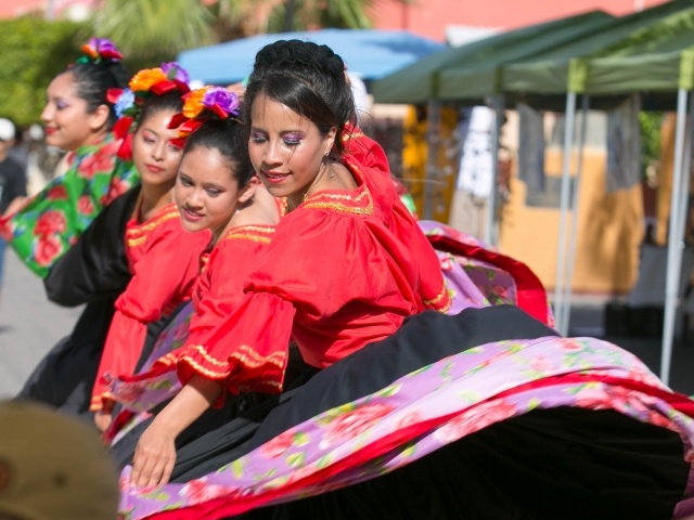 Dancers in Loreto, Mexico