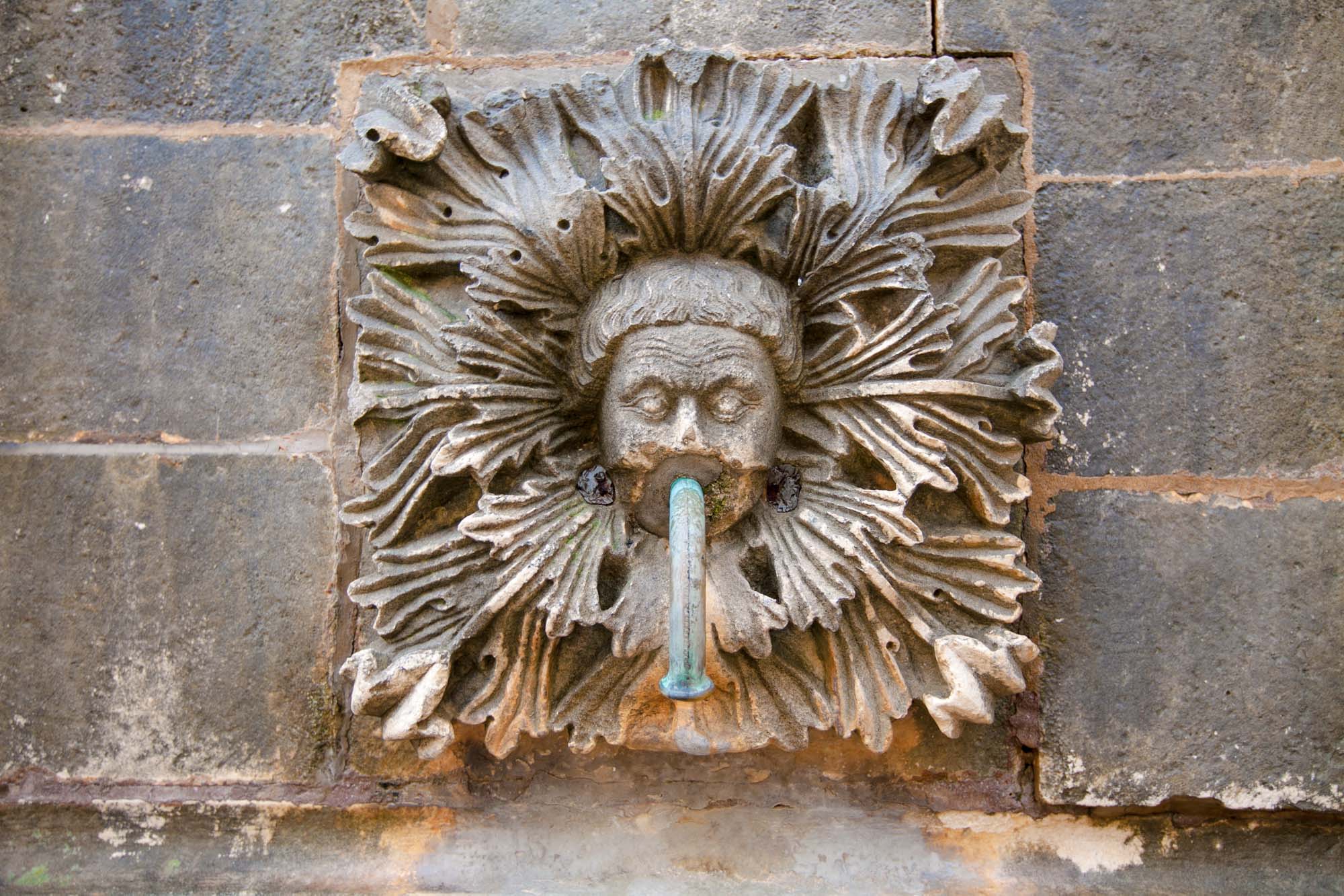 Dubrovnik fountain sculpture
