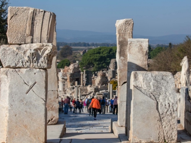 Ephesus walkway