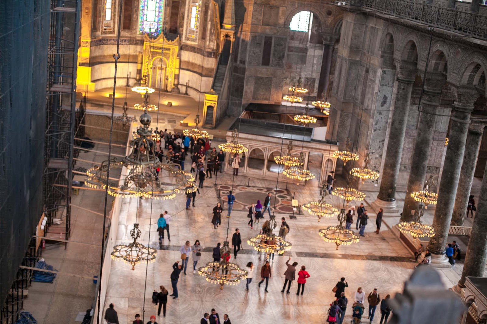 Floor of Hagia Sophia