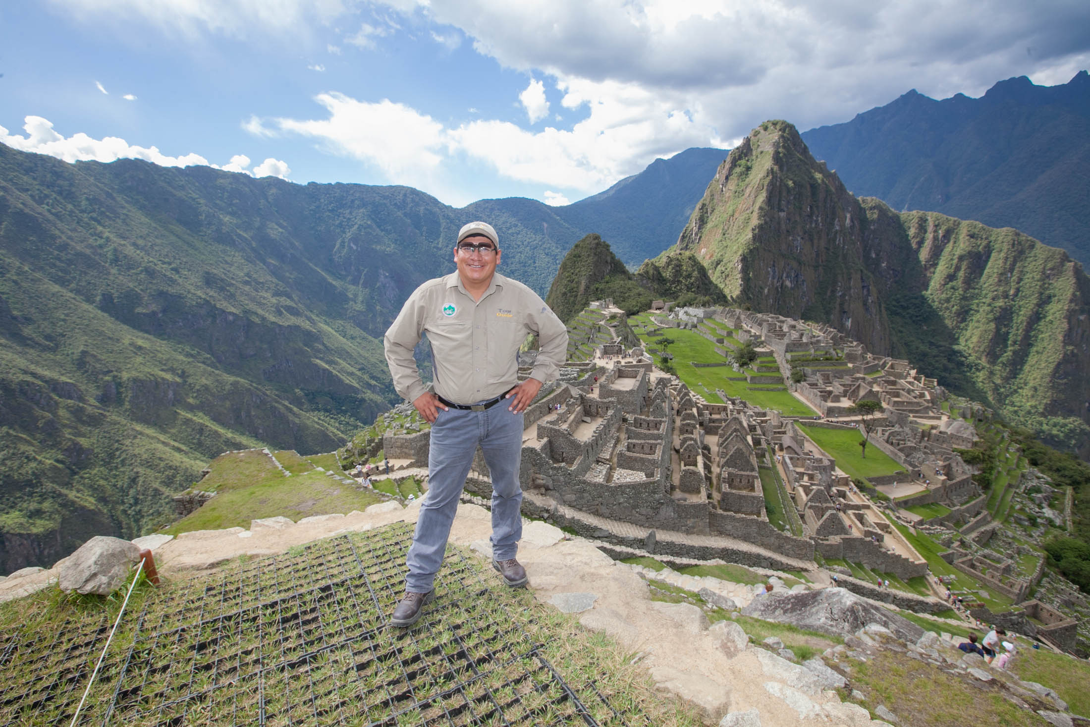 Hector at Machu Picchu