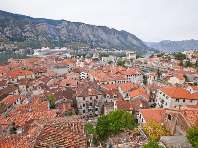 Kotor cityscape