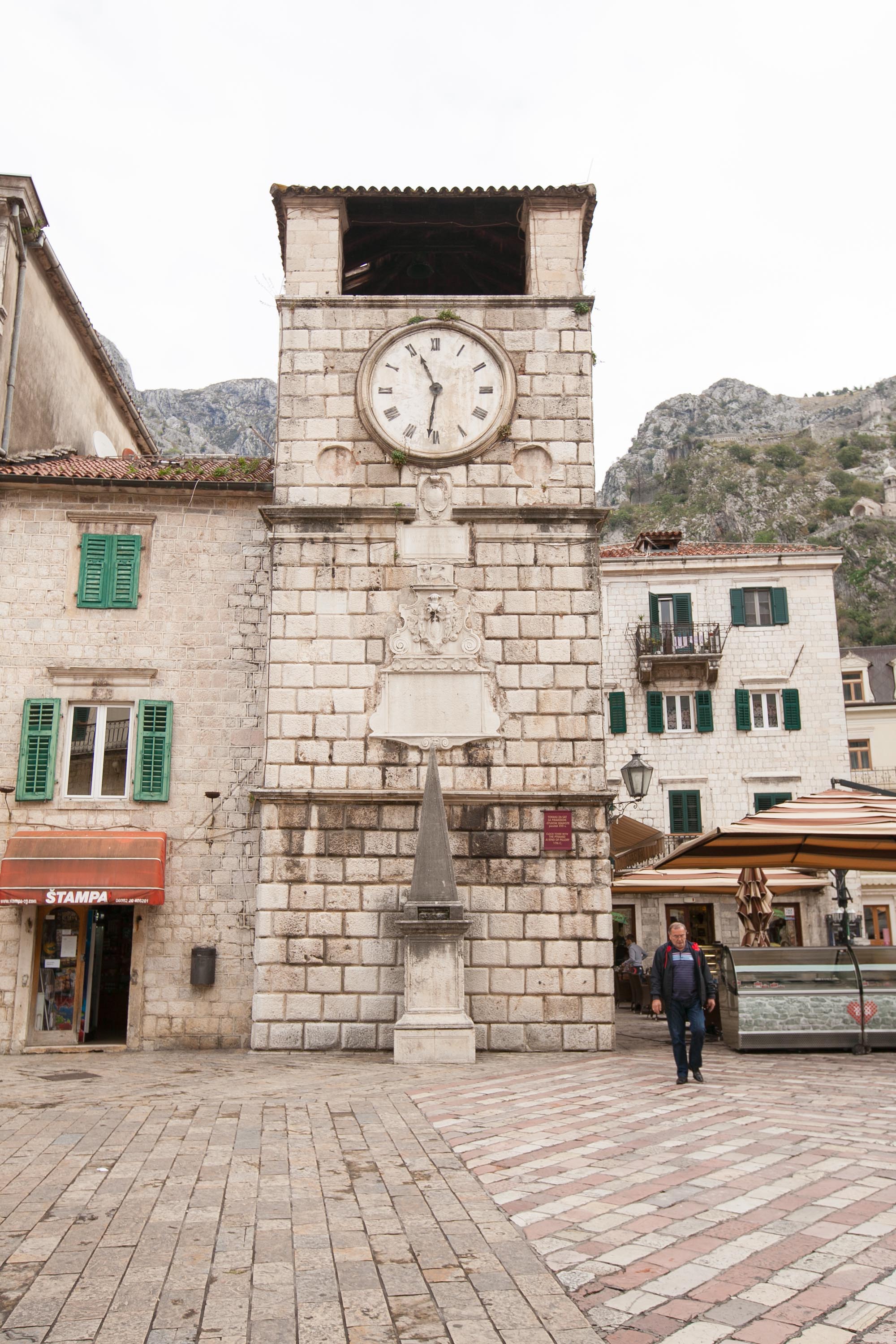 Kotor clock tower
