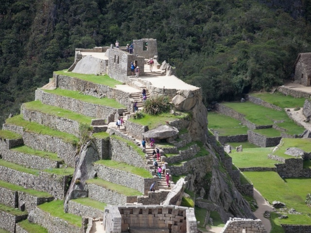 Machu Picchu closeup