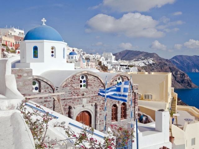 Oia looking south