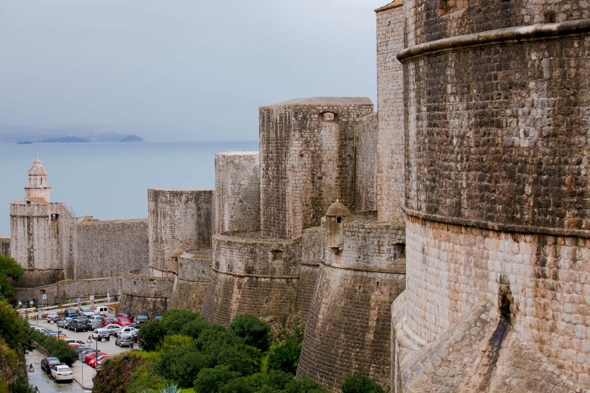 Old Dubrovnik battlements