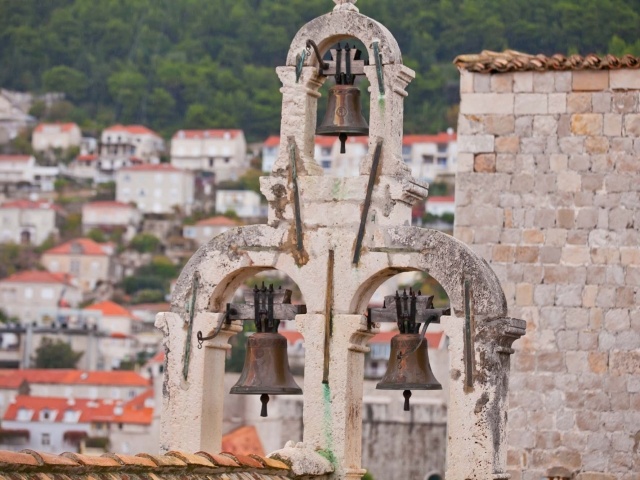 Old Dubrovnik bells closeup