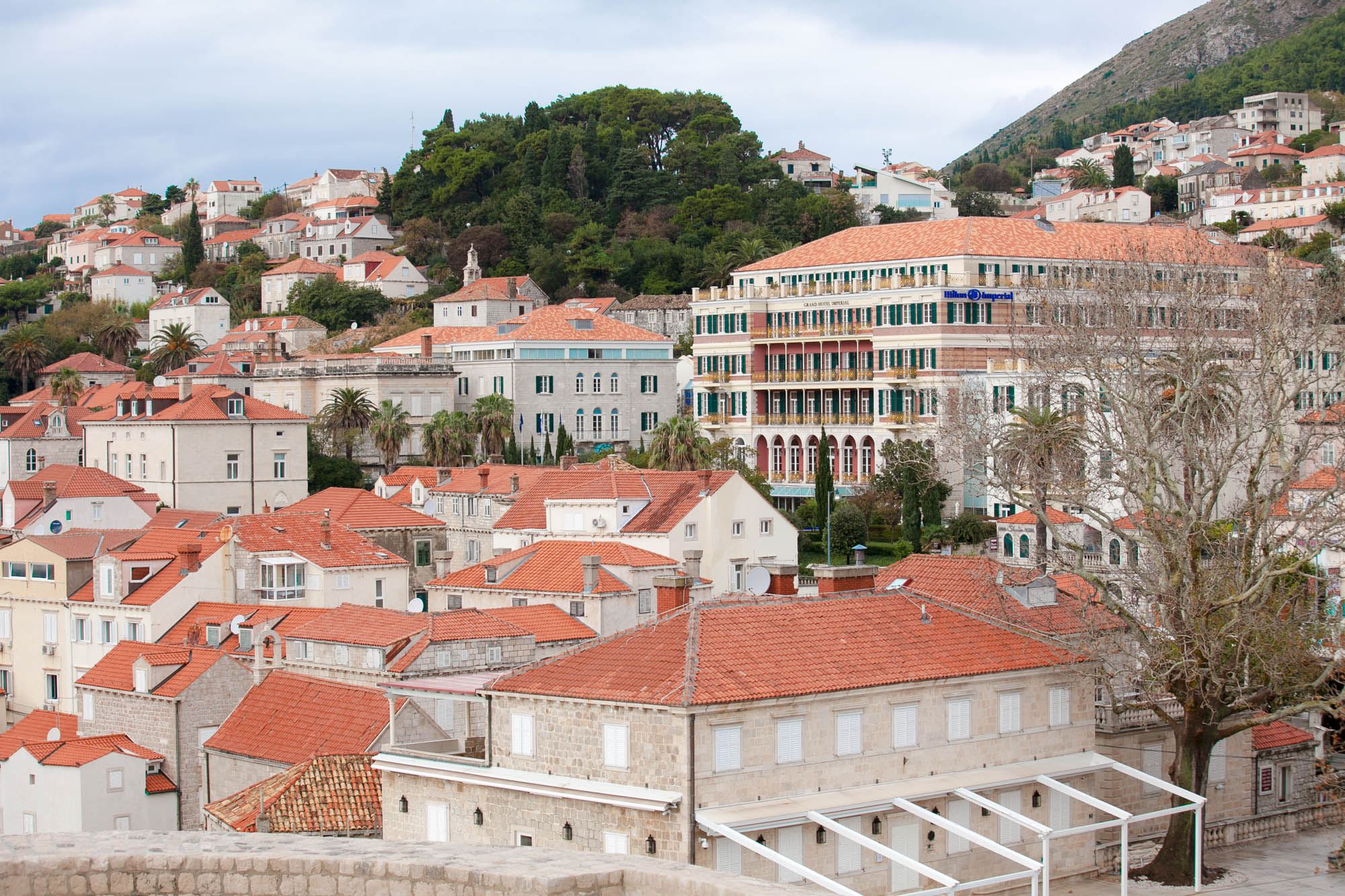 Old Dubrovnik landscape