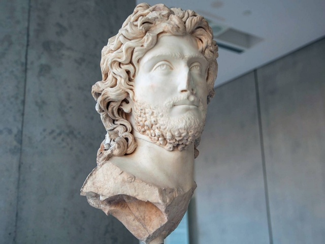 Bust in Archaeological Museum in Athens