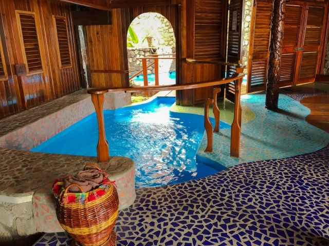 Ladera Resort suite with indoor pool